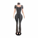 Preety Chic Jumpsuit W/Headband