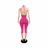 In Your Town Capri Jumpsuit