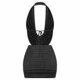 She’s Arrived Halter Dress