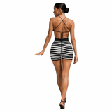 Coastal Crossback Stripe 3 Piece Set