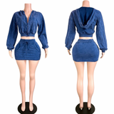 Preety Chic Skirt Set