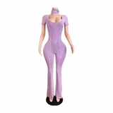 Preety Chic Jumpsuit W/Headband