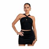 In A Twist Mesh Top
