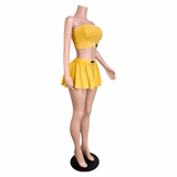 Art On Display Skirt Set