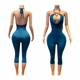Main Attraction Capri Jumpsuit