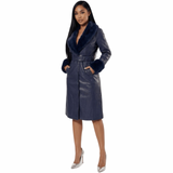 Cold Intentions Fur Trim Coat