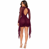 Divine Allure Ruched Mini Dress