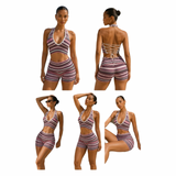 Color Pop Lace Up Set