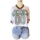 Mexico Mami Diamond Crop Jersey