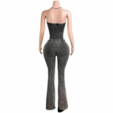 Preety Chain Tube Jumpsuit