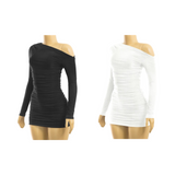 See you there shoulder dress