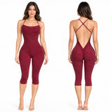 Double Take Ribbed Jumpsuit
