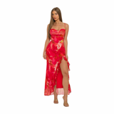 Preety Crimson Escape Maxi