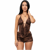 Untamed Nights Shorts Set