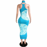 Preety Enrgy tie dye dress w/headband