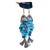 Ocean sequin drops