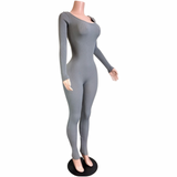 After Hours Lace Up Jumpsuit