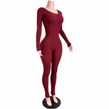 After Hours Lace Up Jumpsuit
