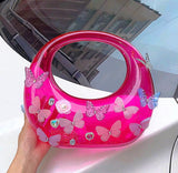 Spring Butterfly clutch bag