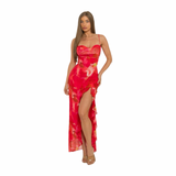 Preety Crimson Escape Maxi