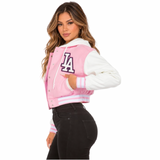 Los Angeles Patch Varsity Hooded Jacket