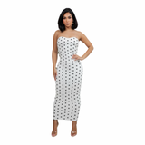 Polka Doll Tube Dress