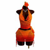 Sunset Sangria Skirt Set