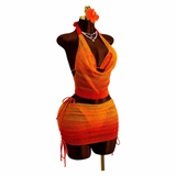 Sunset Sangria Skirt Set
