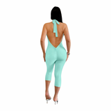 Capri Halter Jumpsuit 2