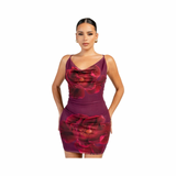 After Dark Bloom Mini Dress