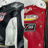 Pole Position Cropped Moto Jacket