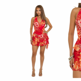 Hibiscus Heatwave Dress
