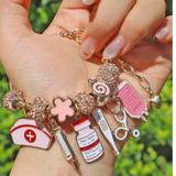 Nurse Charm Bracelet
