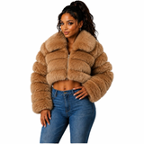 Rich Girl Energy Faux Fur Jacket