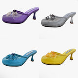 Chinese slipper heels