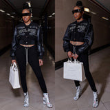 Rockstar crop jacket