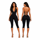 Summer Pop Capri Jumpsuit