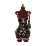 Leopard Lace Dress