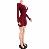 Preety After Hours Lace Up Romper