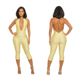 Glow Getter Capri Jumpsuit
