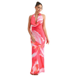 Coral Kiss Maxi Dress