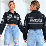 Fast Lane 98 Bling Cropped Jacket