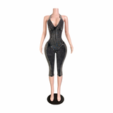 In Your Town Capri Jumpsuit