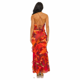 Afterglow Ruffle Maxi Dress