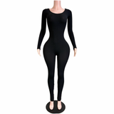 After Hours Lace Up Jumpsuit