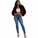 Rich Girl Energy Faux Fur Jacket