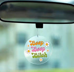 Rear view mirror daily reminder charm