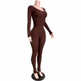 After Hours Lace Up Jumpsuit