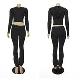 Cute and comfy buckle knit set