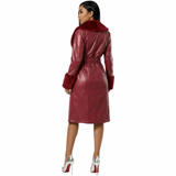 Cold Intentions Fur Trim Coat